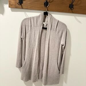 White + Warren Soft Cream Cardigan